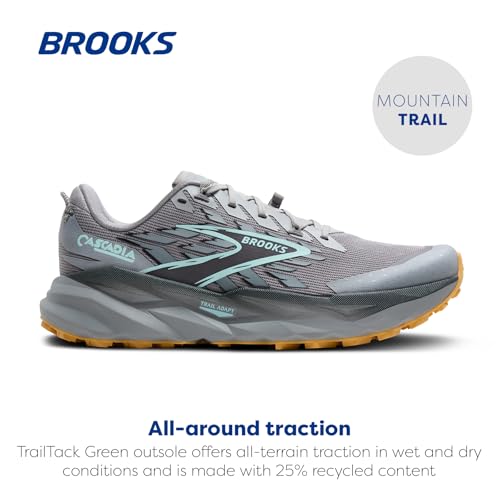 Brooks Men’s Cascadia 19 Mountain Trail Running Shoe