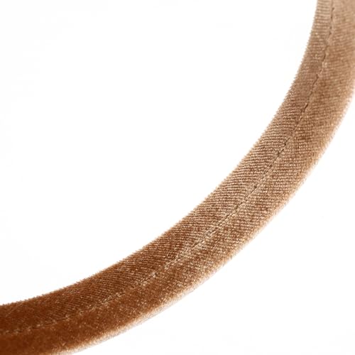 NARUNING 6Pcs Velvet Headbands Women's Hair Head Bands Padded Headbands 1.7cm Solid Color Hairband Fashion Headwear, Girls...