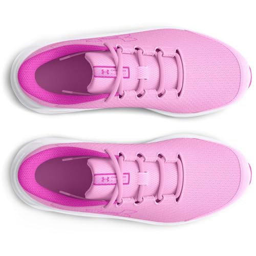 Under Armour Girls' Grade School Pursuit 3 Big Logo Running Shoe