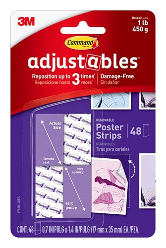 Command 17810-48ES Adjustables Strips, 0