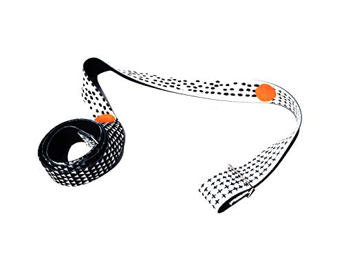Yune Yoga Bowie Yoga Strap – 68" 100% Cotton Stretching & Carrying Strap with Metal D-Ring – Yoga Accessory for Pilates, F...