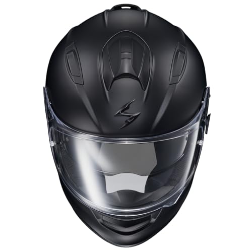 ScorpionEXO Ryzer Full Face Motorcycle Helmet with Pinlock Ready Shield with Integrated Speaker Pockets DOT ECE Approved S...