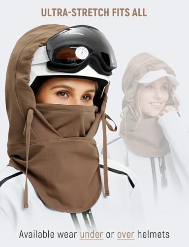 baleaf Balaclava Ski Mask Winter Water Resistant Face Mask for Women Men Cold Weather Gear Skiing Snowboarding Neck Gaiter...
