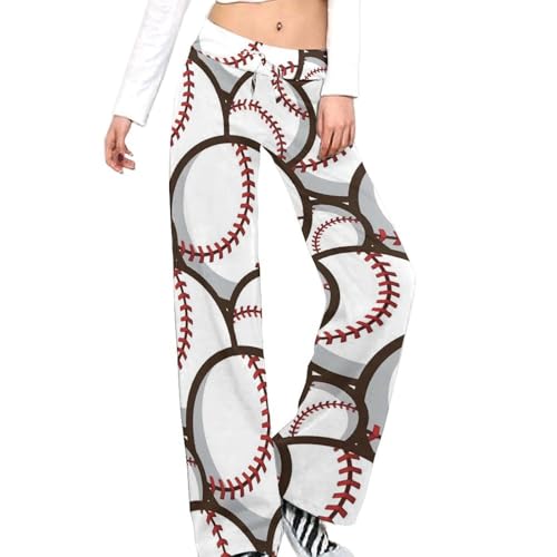 DUMIERTKL Yoga Pants Women, Casual Loose Lounge Pant, Leg Sweatpants for Gym Sport Running Daily Wear