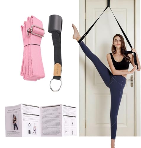 UBING Leg Stretcher, Door Flexibility Trainer, Over The Door Strech Strap for Flexibility, Splits Trainer for Dance Ballet...