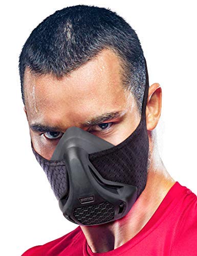 Sparthos High Altitude Mask - Simulate High Altitudes - for Gym, Cardio, Fitness, Running, Endurance and HIIT Training [16...