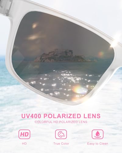 OUTDOORKING Sport Polarized Sunglasses For Women, UV400 Protection, Ideal For Cycling, Golf, Hiking, Pickleball, Running