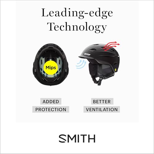 Smith Rodeo Snow Helmet – Adult Ski & Snowboard Helmet with MIPS Technology, Adjustable Fit, Ear Padding & Ventilation – H...