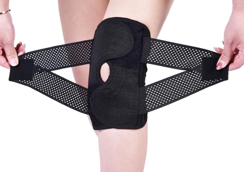 SUJAYU Knee Brace for Women Men Knee Braces for Knee Pain, Adjustable Compression Sleeve Knee Brace for Meniscus Tear with...