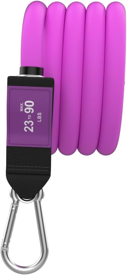 Bodylastics Stackable Resistance Band - Single Resistance Tube Exercise Band - Patented Snap Reduction Tech Workout Bands...
