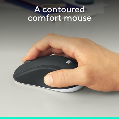 Logitech MK540 Advanced Wireless Keyboard and Mouse Combo for Windows, 2.4 GHz Unifying USB-Receiver, Multimedia Hotkeys, ...