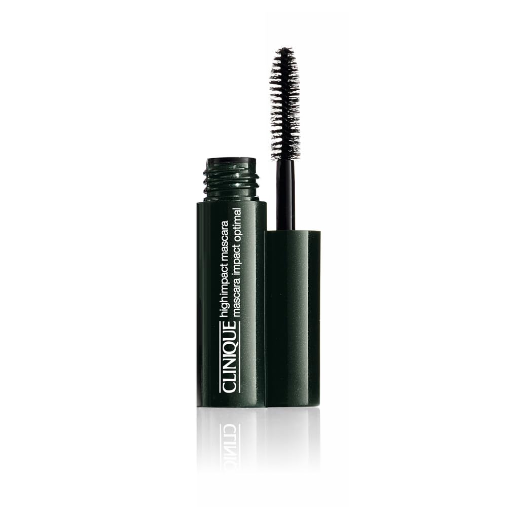Clinique High Impact Mascara | Volume, Length + Safe For Sensitive Eyes, Mini Travel Size, Black, 0.12 Fl Oz