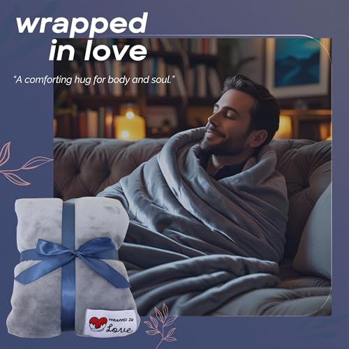 Get Well Gifts For Women Get Well Soon Gift Basket Men, Cancer Care Package Surgery Recovery Gifts Hug Blanket For Patient...