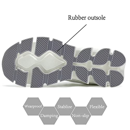 Wrezatro Women's Slip on Walking Running Shoes Blade Tennis Casual Fashion Sneakers Comfort Non Slip Work Sport Athletic T...