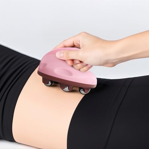 iunxkmi Lymphatic Massage Roller for Cellulite Remover Body Sculpting - Handheld Cellulite Massage Tool for Body Bloat Blo...