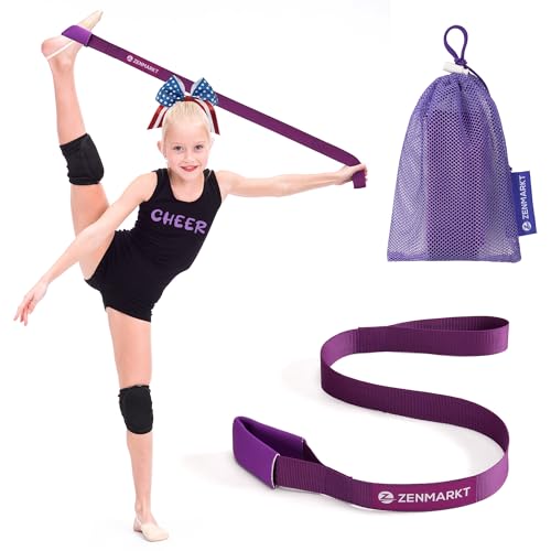 Stretching Strap for Cheer – Flexibility Stunt Strap for Cheerleaders – Durable Cheer Stretching Bands for Improved Flexib...