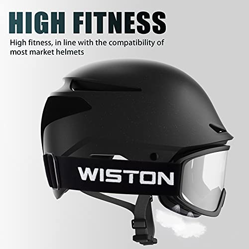 WISTON Ski Goggles - OTG Snow/Snowboard Goggles for Men, Women & Youth - 100% UV Protection W1