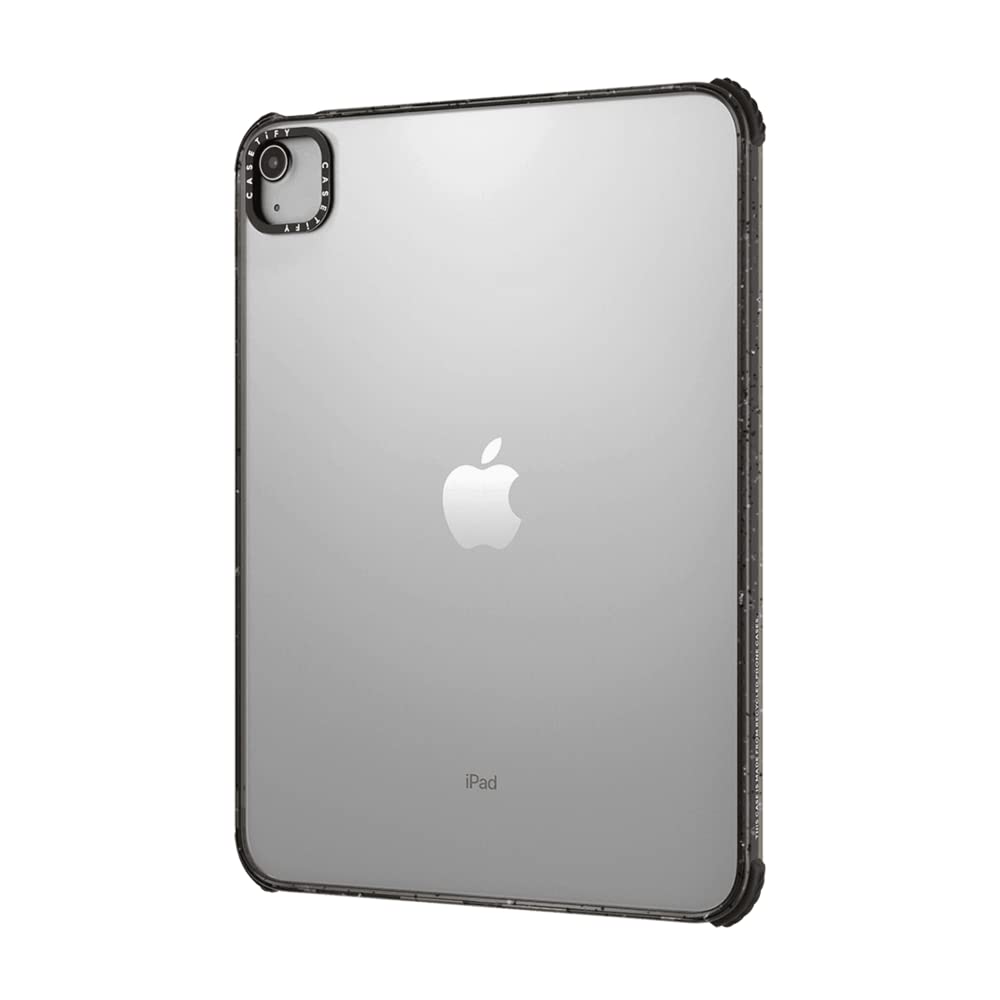 Casetify Impact Case For Ipad Pro 12.9  (3Rd/4Th/5Th/6Th Gen) - Groovy Pattern - Clear Black