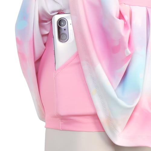 MODAFANS Girls Tennis Golf Pickleball Dress Sleeveless Athletic Pleated Outfits Sets with Shorts