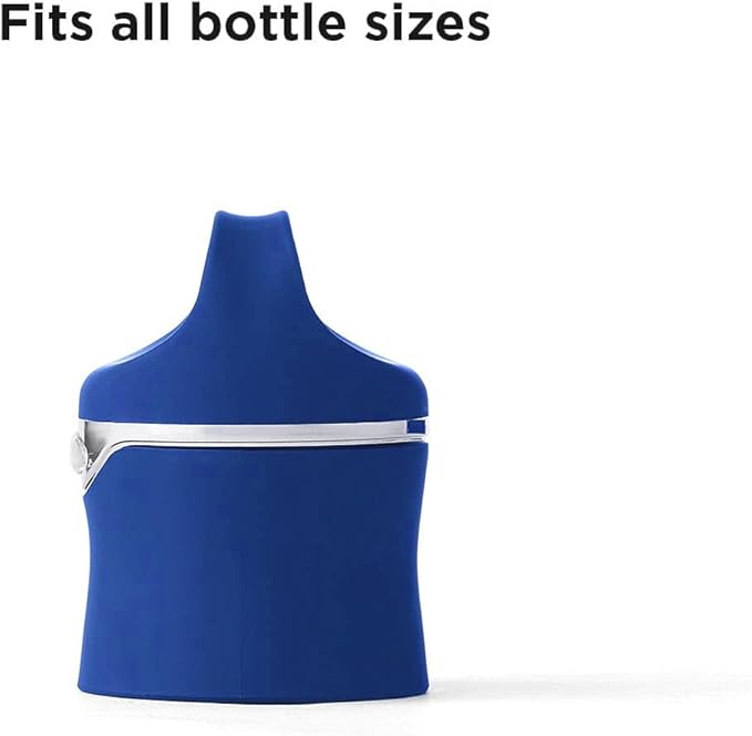 Rabbit Champagne and Wine Sealer | Stainless Steel Wine Bottle Preserver | Reusable Beverage Stopper | Wine Saver Accessory Gift | Fits Standard Wine Bottles | 2.36 in x 1.77 in (Blue)