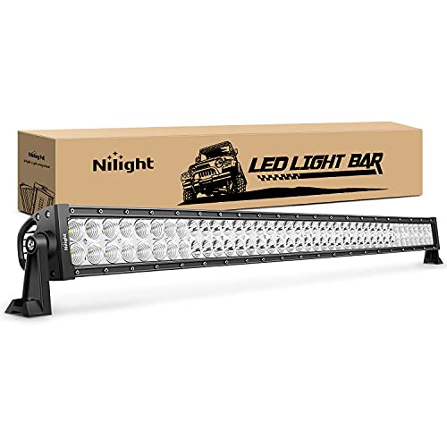 Nilight LED Light Bar 42Inch 240W Spot Flood Combo Driving Lamp Roof Bumper Off Road Lights LED Work Light Pods for Trucks...