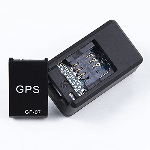 GF-07 Mini GPS Tracker, Magnetic Mini GPS Real Time Long Standby Tracking Device for Vehicle Car Person Dog Pet(Size:About...