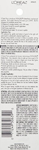 L'Or  al Paris Infallible Matte-Matic Mechanical Eyeliner, Taupe Grey, 0.01 oz.