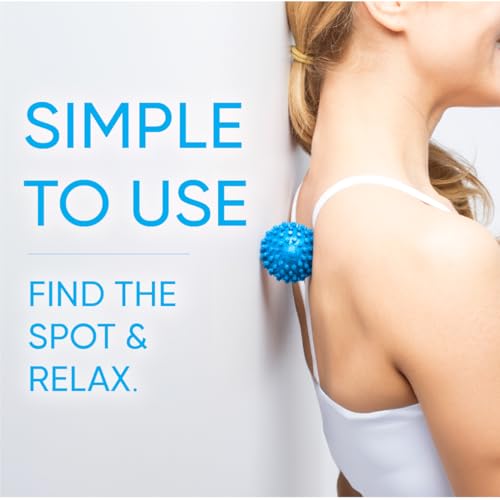 Dr. Cohen’s Heatable Deep Tissue Massage Ball Mini - acuBall Trigger Point Massage Therapy for Myofascial Release - Spiky ...