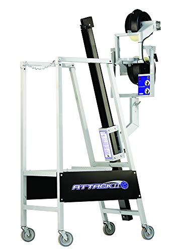 Attack II Volleyball Machine for Serve Receive, Defensive, Blocking and Attacking Team Drills, by Sports Attack (For Wome...