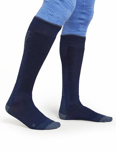 icebreaker Men's Merino Blend Ski+ Light Over The Calf Socks