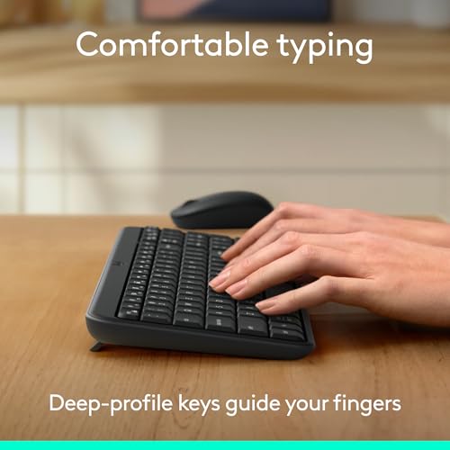 Logitech K250 Bluetooth Keyboard with Numpad, Easy Connectivity, Compact Wireless Keyboard Made with Recycled Plastic, Spi...