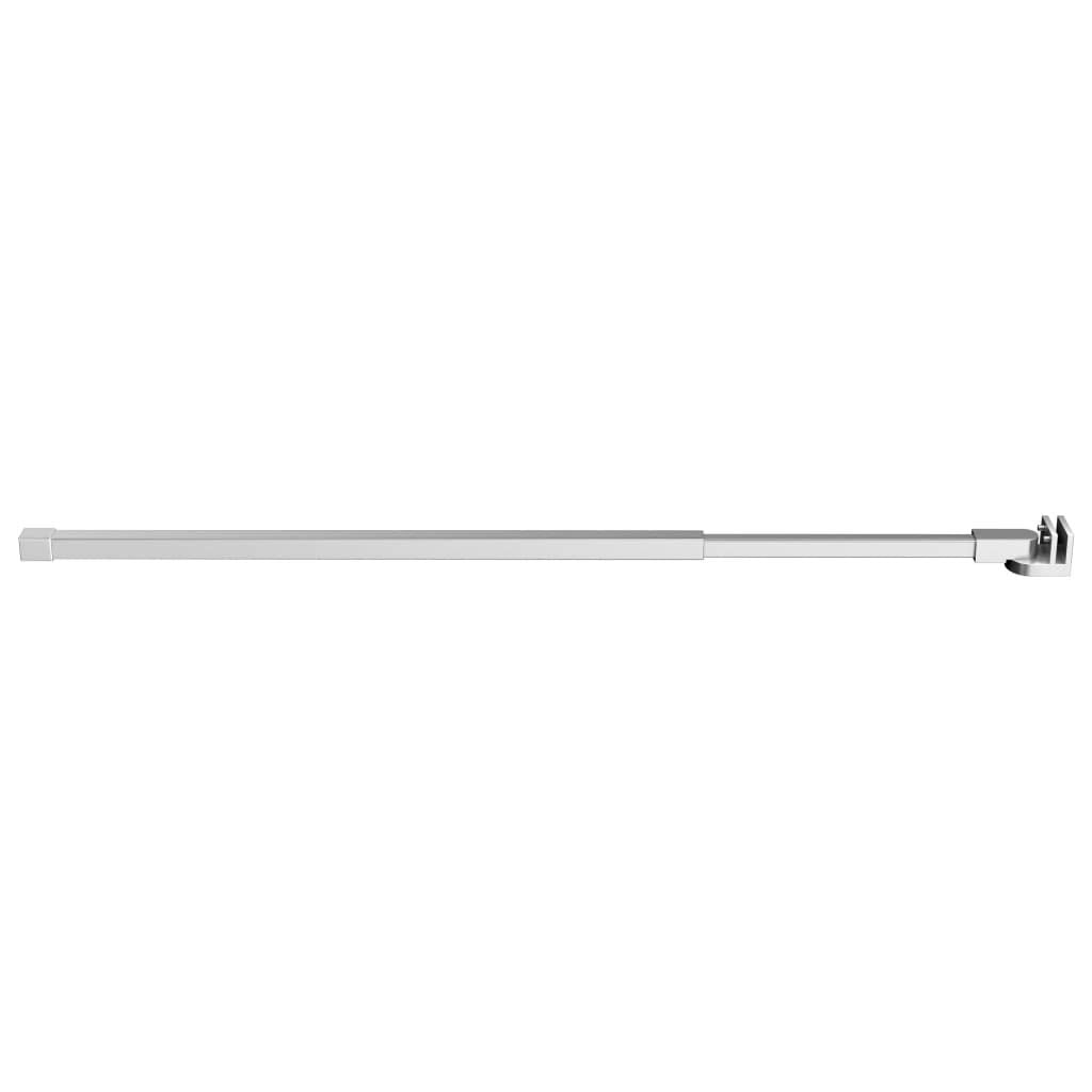 vidaXL Support Arm for Bath Enclosure Stainless Steel 27.6in-47.2in Chrome/Silver Model 146229