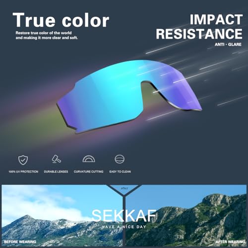 SEKKAF Kids Sunglasses Youth Baseball Sunglasses for Boys Girls Softball Sports Sun Glasses UV Protection