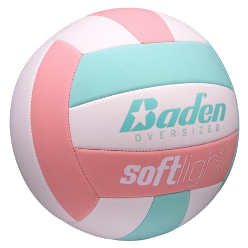 Baden | Softlight VXT2 | No Sting FlexFoam Cover | Youth Oversized Training Volleyball | K-5 Youth Players | 20% Larger + ...
