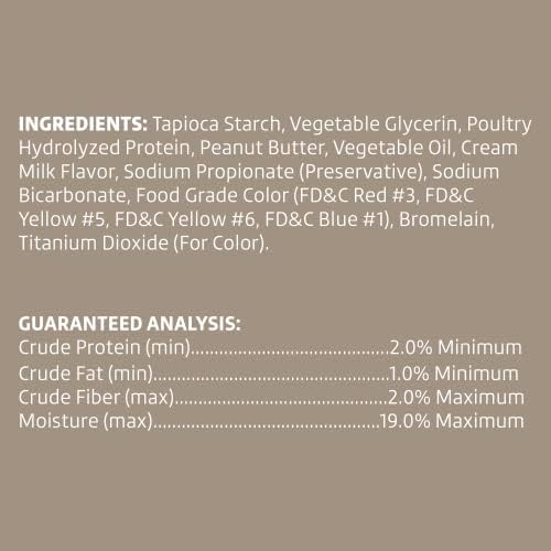 Wonder Bound Peanut Butter Flavor Dog Twist Sticks - 55 Count - Rawhide-Free Dog Treats, Dental Health Chews for Plaque & Tartar Control, Easy to Digest, Long-Lasting
