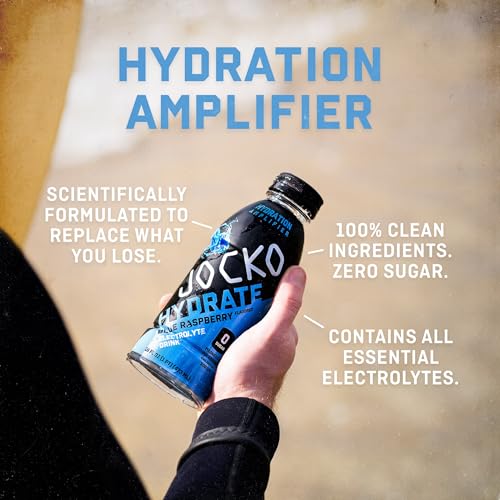 Jocko Fuel Hydrate Electrolyte Drinks - Sports Drink Hydration Amplifier, Thirst Quencher - Scientifically Formulated Elec...