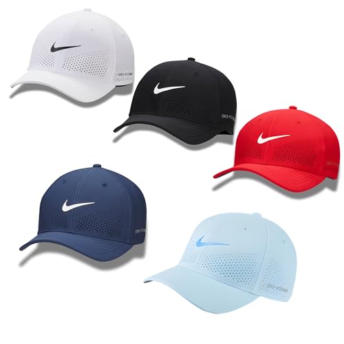 Nike Rise High-Crown Dri-FIT ADV Structured Cap - AeroBill Stretch-Fit Golf & Running