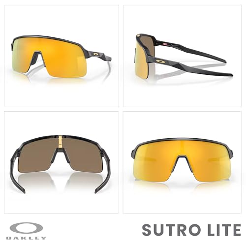 Oakley Sutro Lite OO9463 Shield Sunglasses for Men for Women+ Bundle Accessory Leash Kit, Microfiber Pouch