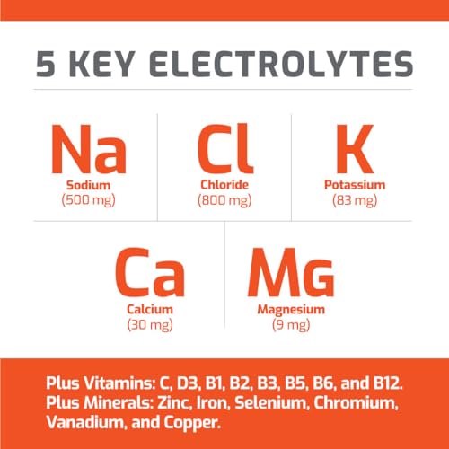TRULABS Hydrate - Orange Twist. Sugar Free Electrolytes Hydration Packets. Each Serving Contains 1422 mg of Electrolytes &...