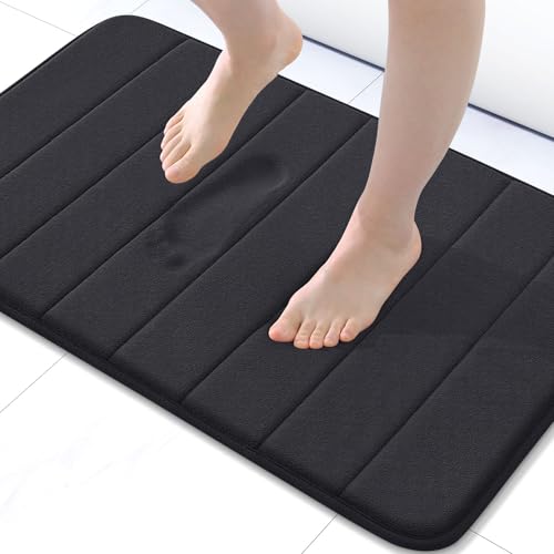 Buganda Memory Foam Bath Mat, 30" x 20", Ultra Soft and Non-Slip Bathroom Rugs, Water Absorbent and Machine Washable Bath ...