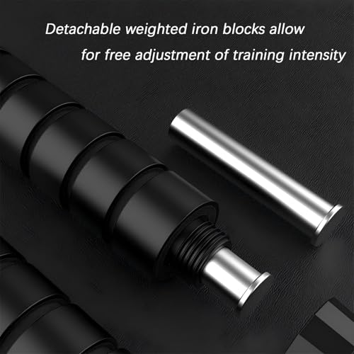 Elicho Weighted Jump Rope,Adjustable Tangle-Free Rapid Speed Steel Jumping Rope for Kids,Women and Men,Workout Jump Rope w...
