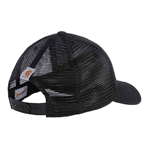 Carhartt Men's Canvas Mesh-Back Logo Graphic Cap
