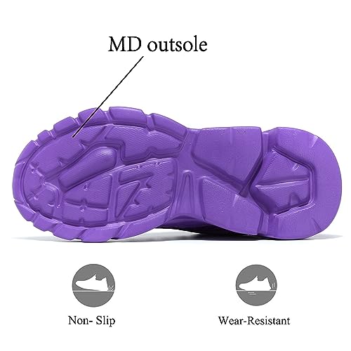 Womens Running Shoes Slip on Breathable Lightweight Fashion Sneakers Athletic Sports Walking Gym Work Shoes