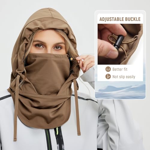 baleaf Balaclava Ski Mask Winter Water Resistant Face Mask for Women Men Cold Weather Gear Skiing Snowboarding Neck Gaiter...