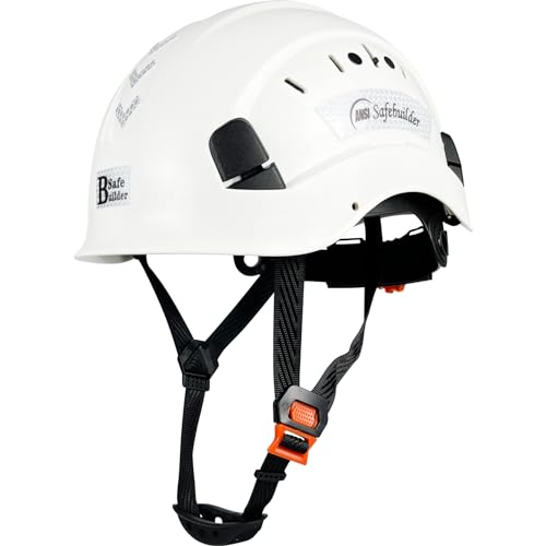 Construction Safety Helmet ABS Hard Hat Adjustable Ventilation System Hardhats Industrial Work Head Protection for Men Cer...