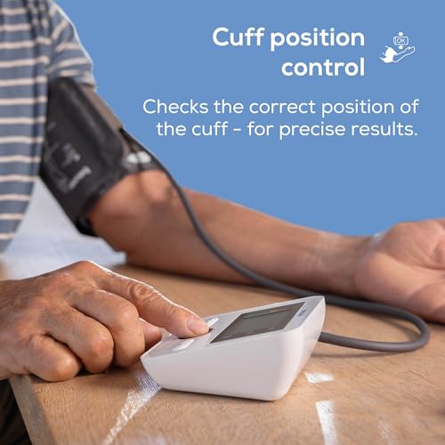 Beurer BM27 Upper Arm Blood Pressure Monitor for Home Use with Adjustable Cuff, Data Transfer to Apple Health and co., 120...