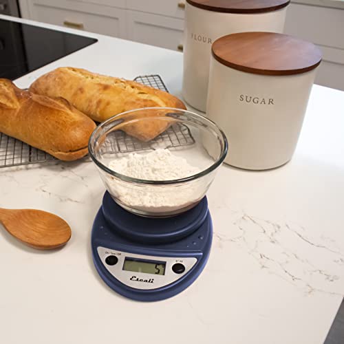 Escali Primo Digital Food Scale Multi-Functional Kitchen Scale and Baking Scale for Precise Weight Measuring and Portion C...