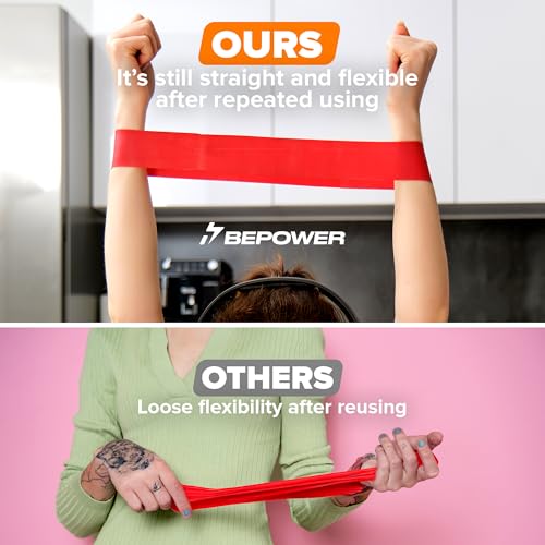 Resistance Bands Set with Handles, Heavy TRX Bands for Working Out, Elastic Exercise Bands with Therabands - Training Set ...