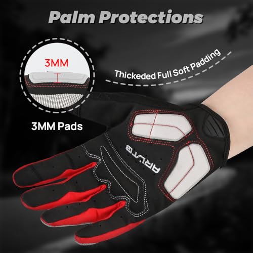 Arltb Cycling Gloves for Men and Women Mountain Bike Gloves for Bike Riding Mountain Bicycle Dirtbike Motorcycle BMX MTB M...
