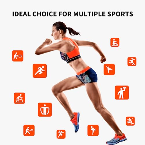 COOSPO Heart Rate Monitor Chest Strap H9Z, HRM Bluetooth 5.0 ANT+,Heart Rate Monitor Chest Sensor with Rechargeable Battery